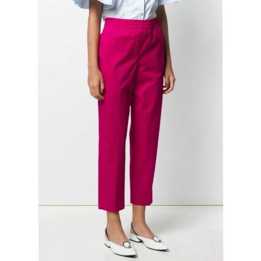 Theory Easy Trouser Fuchsia Classic Chino Pants